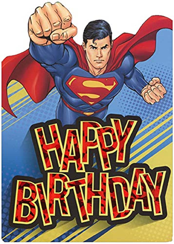 Superman birthday icon