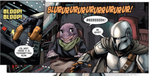 Sound Effect of the Week:
BLURURURURURURRURURUR!
From Mandalorian Season 2 #2