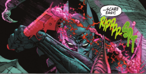 Sound Effect of the Week:
RIPPPP-SPT
From Knights Terrors Batman #2