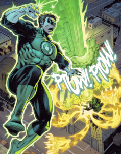 Sound Effect of the Week: PTOW! PTOW! From Knight Terrors Green Lantern #2