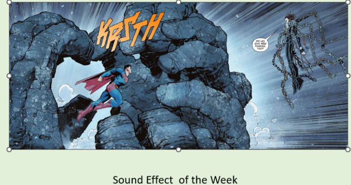Sound Effect of the Week: KRSTH From Superman #6