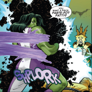 Sound Effect of the Week: SHPLORK From Amazing Spider-Man #44