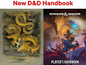 New D&D Players Handbook Releases Tuesday Sept 3rd. Preorders at Comic Quest still available with a preorder discount.