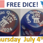 4th of july dice