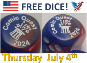 4th of july dice