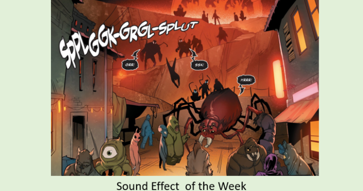 Sound Effect of the Week: SPPLGGK-GRGL-SPLUT From Venom War Deadpool #1