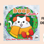 FREE Board Game Demo: Boop The Hall Saturday Dec 14 11am - 2pm Comic Quest is providing FREE demos of a fun board game. Learn in a couple of minutes, it might be your next favorite game. Also, a discount on the game! A deceptively cute, deceivingly challenging abstract strategy game for two players. The Mensa award winning, Game of the Year, boop, is back with a new Holiday edition and has really leveled up game play (literally!!). The hoomans are hanging ornaments on the highest boughs of the tree, but those clever cats are leaping up and boopin’ them right off. You can win “Naughty” by knocking off 3 of your opponent’s ornaments or “Nice” by lining up three cats in a row! The 4-tiered game board ‘tree’ presents a surprisingly mind-bending 3D challenge for players. And the alternate win condition of knocking off 3 of your opponent's ornaments creates new strategic problems to solve, elevating the play experience to a new high!