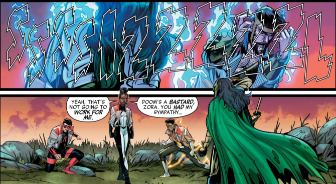 Sound Effect of the Week:
SSSSLZZZZZL
From Avengers Assemble #4