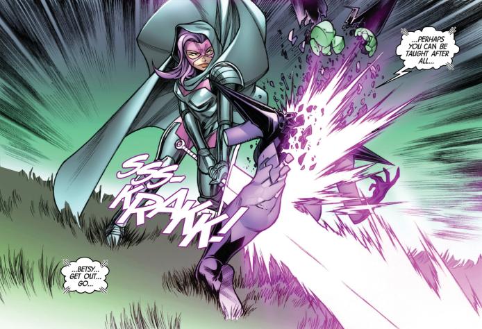 Sound Effect of the Week:
SSS-KRAKK!
From X-Force #7