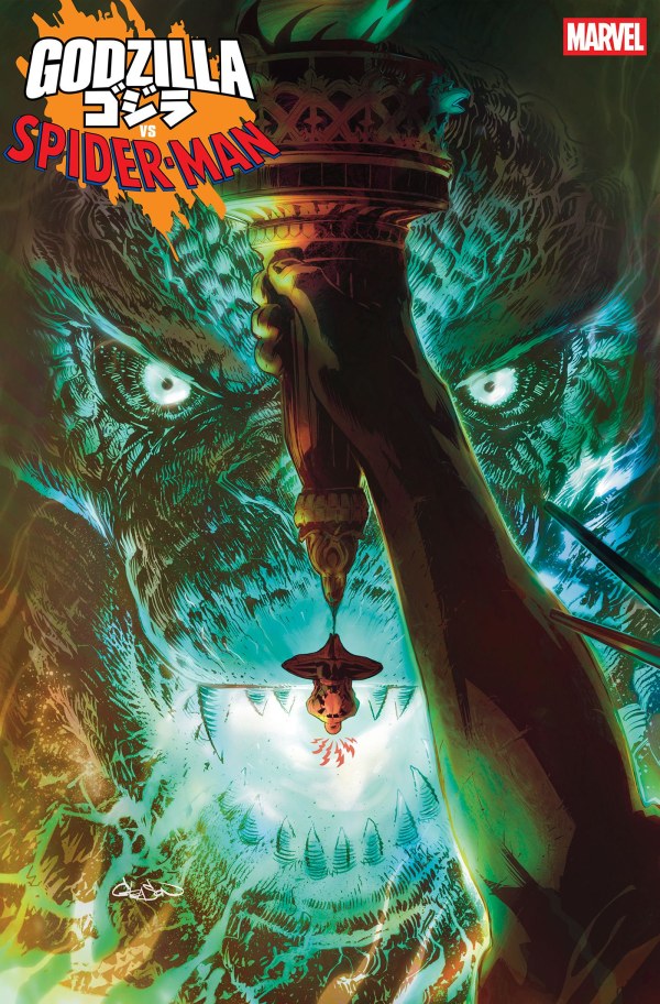 Cover of the Week:
Godzilla vs. Spider-Man #1 (Foil Edition)