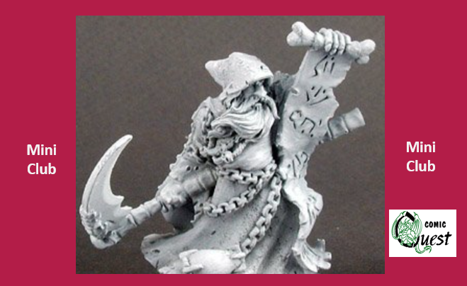 Pechetruite 1 x TIERDELEIRA Dark Elf Priest - Reaper Bones Miniatura per Gioco di Ruolo Guerra - 77122