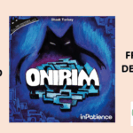 FREE Board Game Demo: Onirim Saturday May 24 Noon - 3pm Comic Quest is providing FREE demos of a fun board game. Learn in a couple of minutes, it might be your next favorite game. Plus, a discount on the game all day! You are a Dreamwalker, lost in a mysterious labyrinth, and you must discover the oneiric doors before your dreamtime runs out – or you will remain trapped forever! You may wander through the chambers of dreams, hoping that chance will reveal the doors, or you can linger in each type of room. In both cases, you will have to deal with the slithering Nightmares, which haunt the hallways of the labyrinth. Onirim is a solo/cooperative card game. You (and a partner) must work (together) against the game to gather the eight Door cards before the deck runs out; you can obtain those Door cards either by playing cards of the same color three turns in a row, or by discarding (under specific circumstances) one of your powerful Key cards. In both cases you will have to decide the best use of each card in your hand and carefully play around the Nightmares. Those cards are hidden in the deck and will trigger painful dilemmas when drawn...
