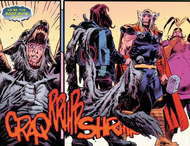 Sound Effect of the Week: CRAQRRHPPSHRHHJ? From Incredible Hulk #25