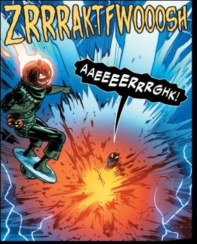 Sound Effect of the Week:
ZRRRAKTFWOOOSH
From Venom Original Sin #1