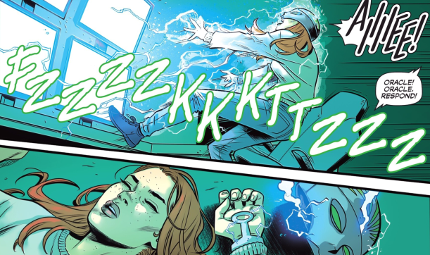 Sound Effect of the Week: FZZZZKKKTTZZZ From Birds of Prey #22