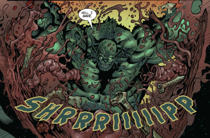 Sound Effect of the Week:
SHRRRIIIIIPP
From Bring On The Bad Guys: Abomination 1
