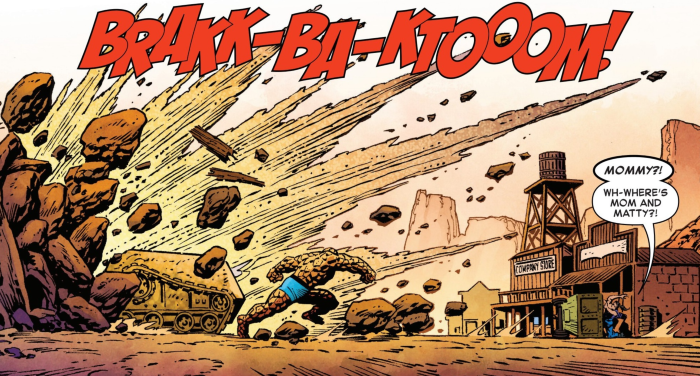 Sound Effect of the Week:
BRAKK-BA-KTOOM!
From: Fantastic Four Fanfare #3
