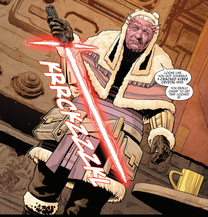 Sound Effect of the Week:
KRRCKZZZKL
From Star Wars Legacy of Vader #6