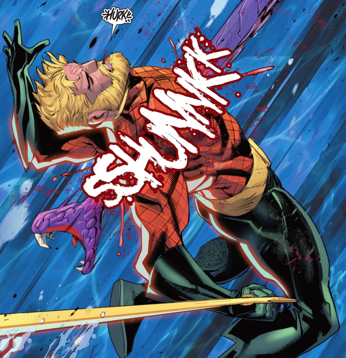 Sound Effect of the Week:
SSHUNNKK
From Aquaman #8
