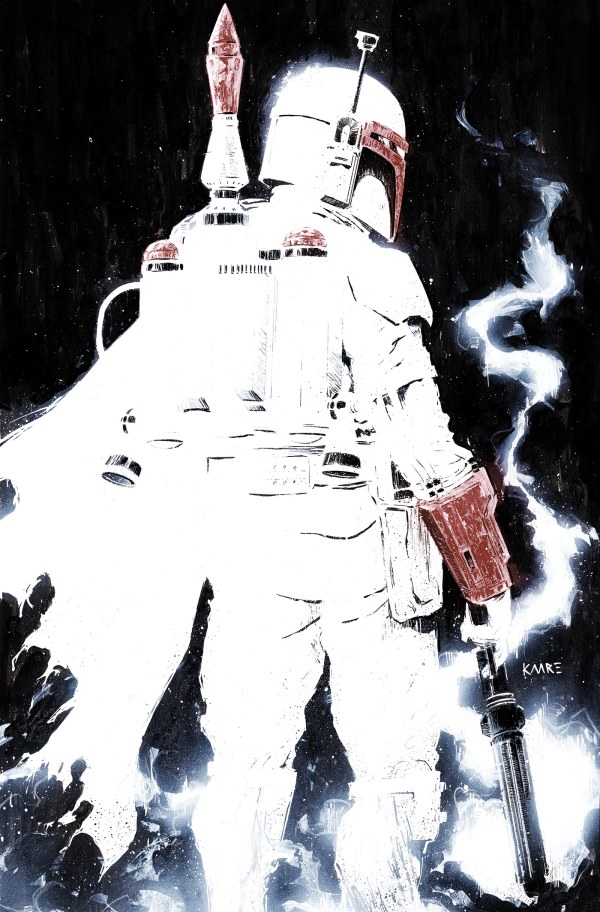 Cover of the Week:
Boba Fett: Black White and Red #1
Artist: Kaare Andrews
