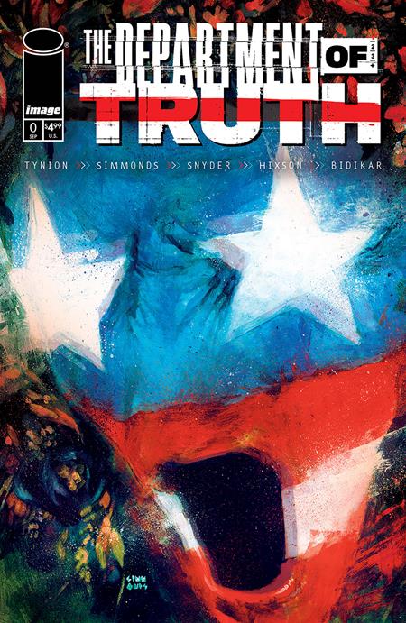 Cover of the Week:
Department of Truth #0
Artist Martin Simmonds