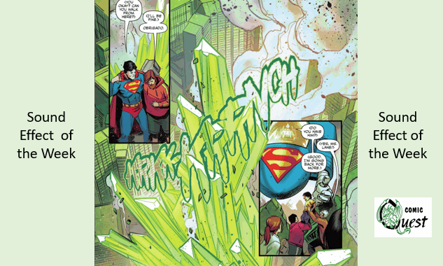 Sound Effect of the Week: KRKK-KRRNCH From Superman Unlimited #6