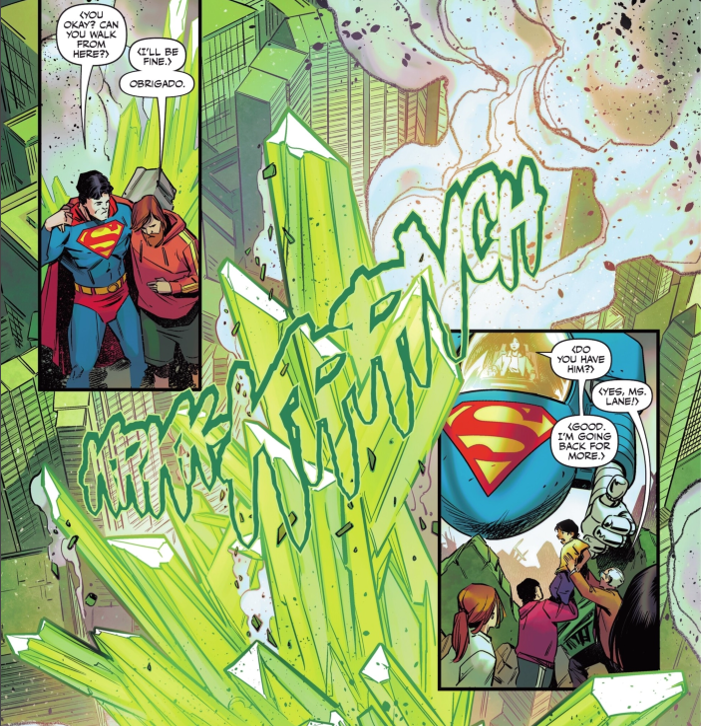 Sound Effect of the Week:
KRKK-KRRNCH
From Superman Unlimited #6