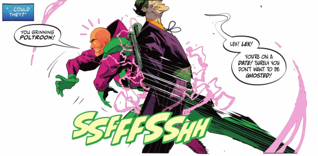 Sound Effect of the Week:
SSFFFSSHH
From Batman Superman Worlds Finest 45