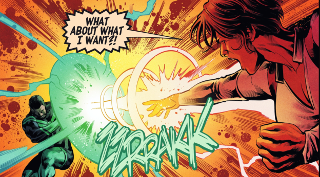 Sound Effect of the Week: ZZRRAKK From Green Lantern Corp 12